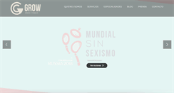 Desktop Screenshot of generoytrabajo.com